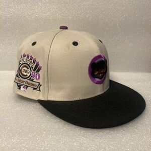 Chicago Cubs 1990 All Star Game Patch Fitted Hat 

Size 7 5/8